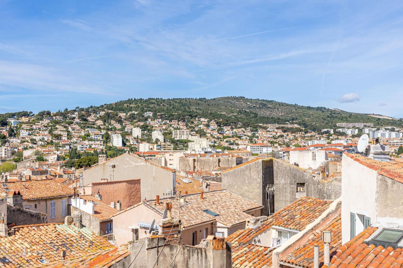 Casa Belvedere - Duplex Atypique Avec Vue Feerique & Parking Souterrain La Ciotat Exterior foto